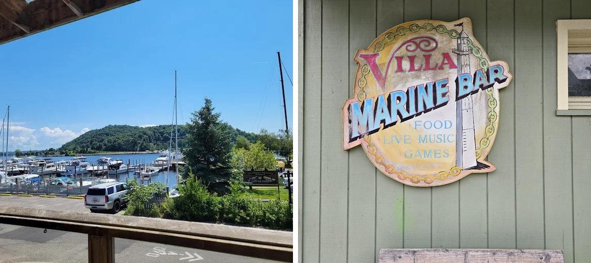 Villa Marine Bar & Grill Menu
